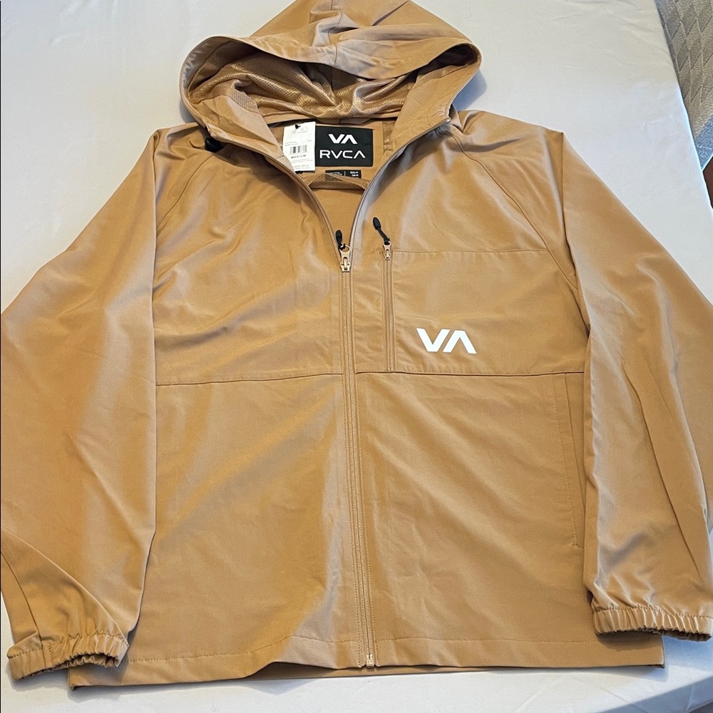 Lightweight jacket by RVCA size men’s medium.